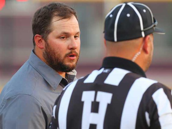 FB--WR coach resigns file pic