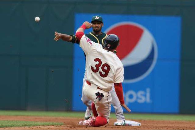 FRI BBA--Athletics-Semien file photo-not adjusted