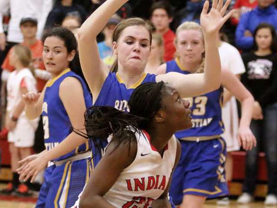 RCHS RHS GIRLS VAR BBALL2 2-13-15