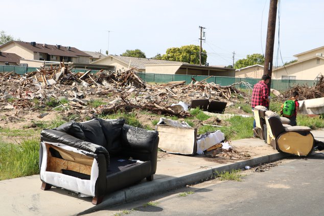 Lincoln Street clean up