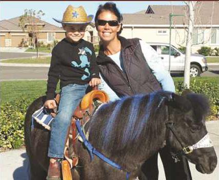 HORSE TRAINER KRISTINA ALEXANDER AND STUDENT copy