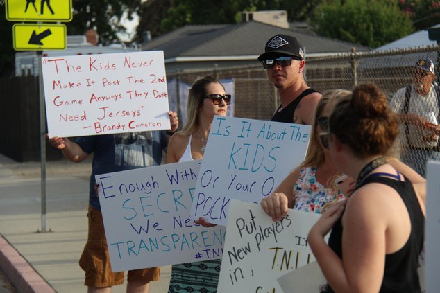 Little league protests pic2