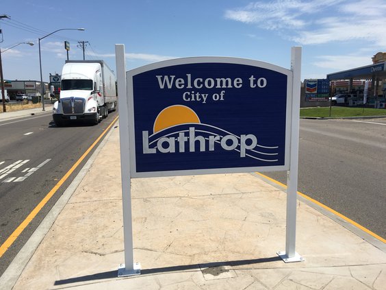 Lathrop signs