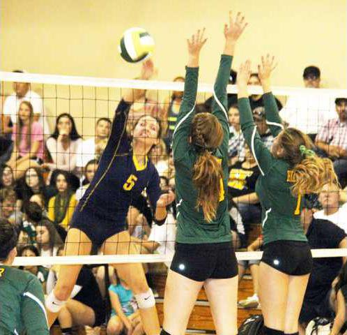 Turlock volleyball pulls off dramatic win over Hilmar - Turlock Journal