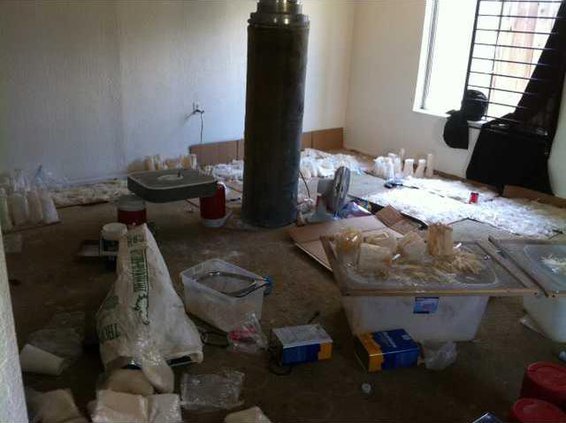 meth bust Rialto Location 2012