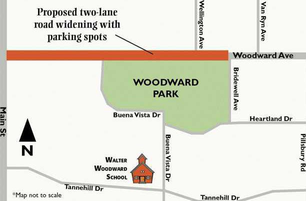 MAP-Woodward-Parking