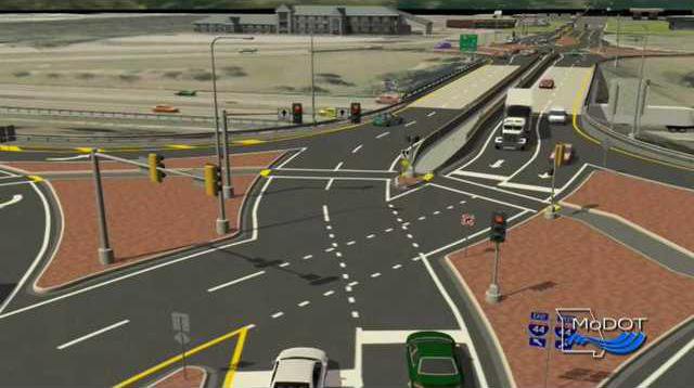 Diverging Diamond2 top