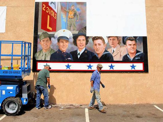 MURAL WWII 1 6-29-15