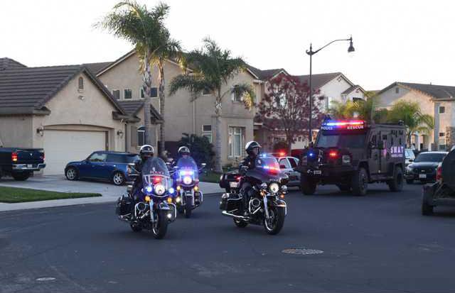 Randy Police escort DSC 0255