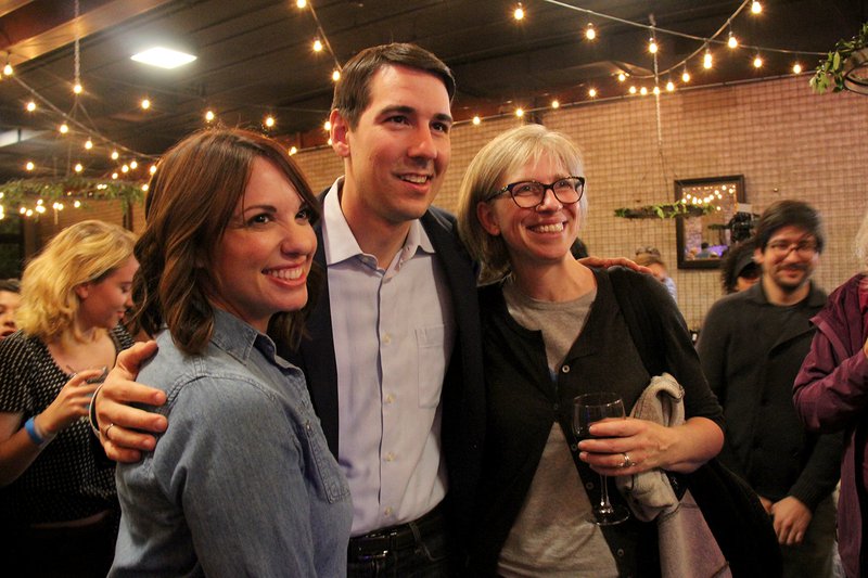 Josh Harder election night