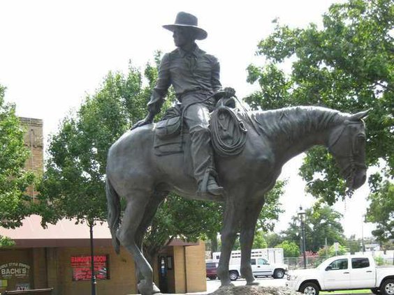 Cowboy Statue