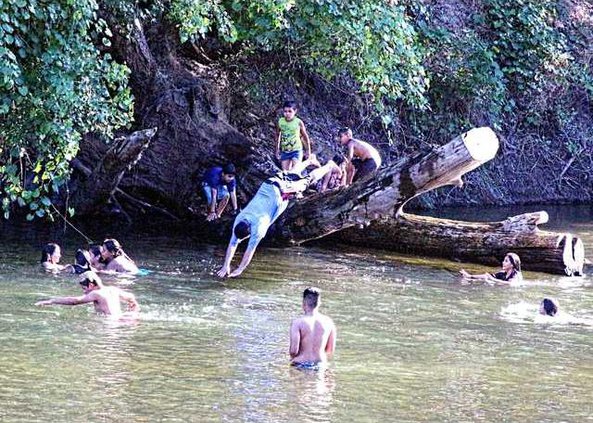 River dive