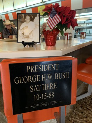 George H W Bush chair