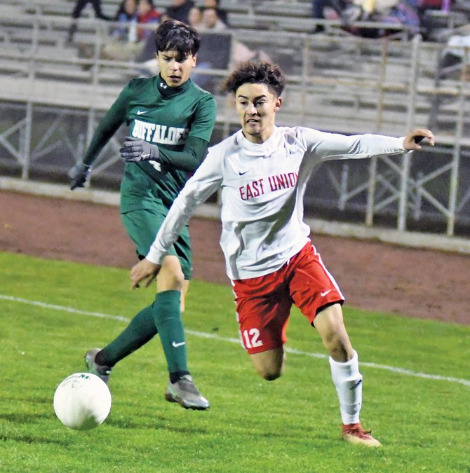 Boys Soccer East Union Breaks Away From Manteca Manteca Bulletin