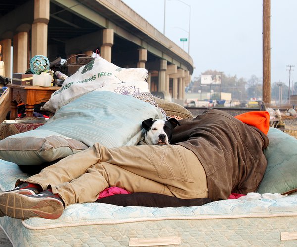 homeless