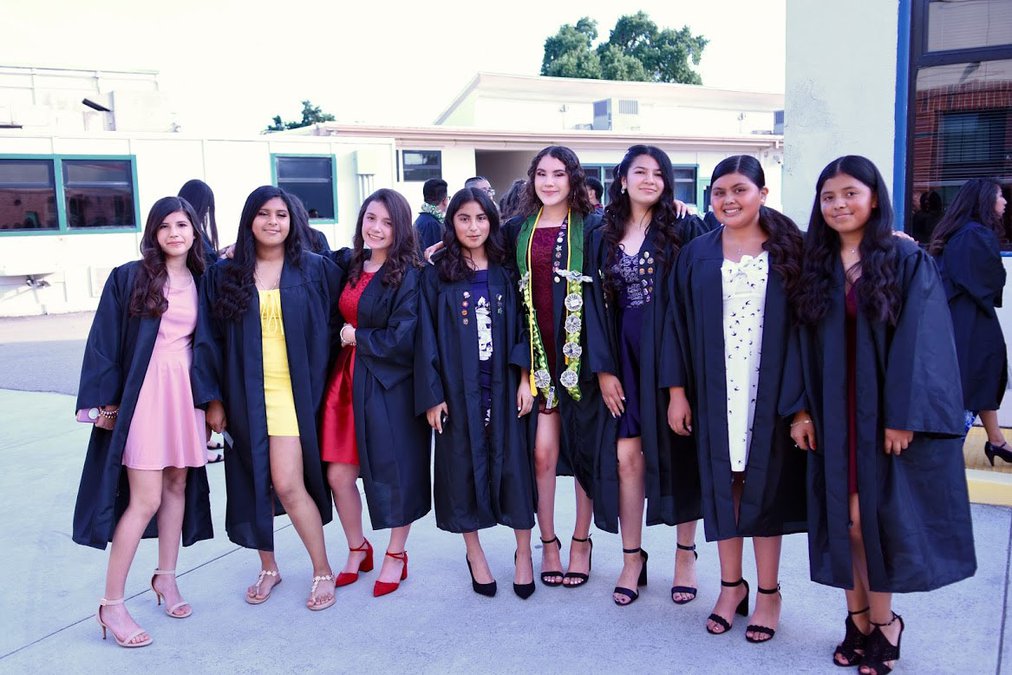 French Camp School promotes 68 eighth graders into high school