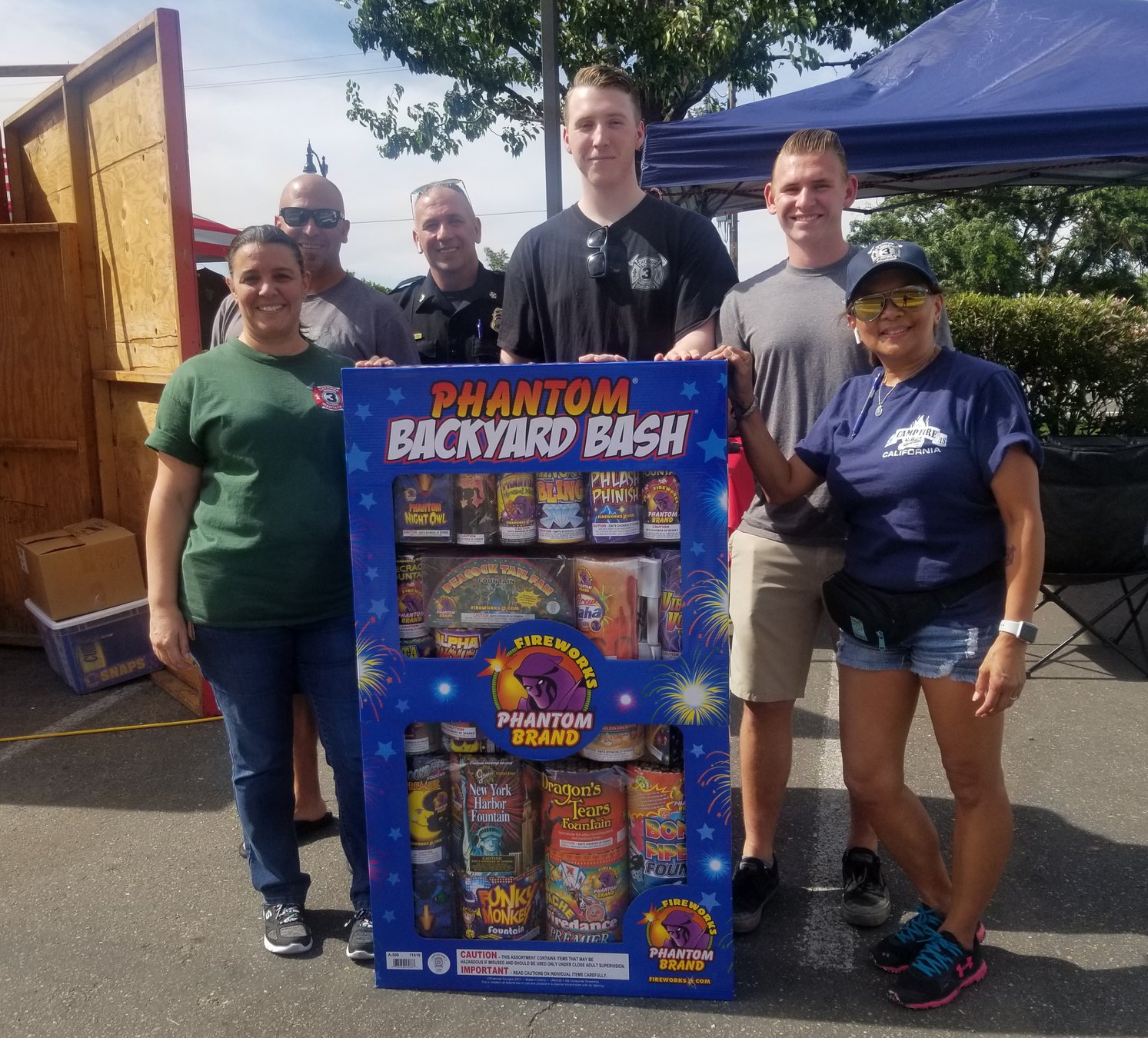 Firefighters use fireworks proceeds to help others Manteca Bulletin