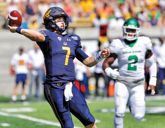 Cal quarterback Chase Garbers