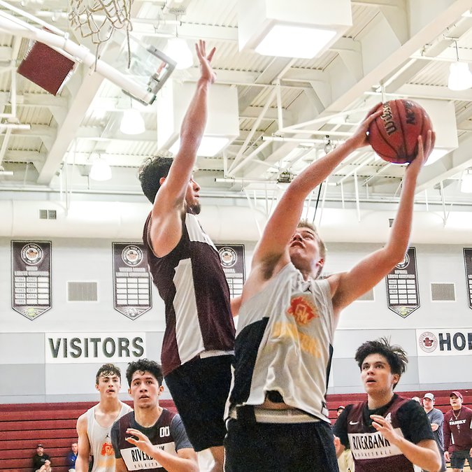 Basketball Soccer Teams Scrimmage To Prep For Winter Season