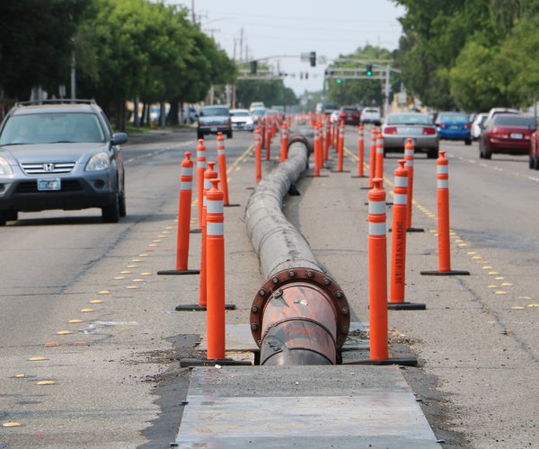 sewer work