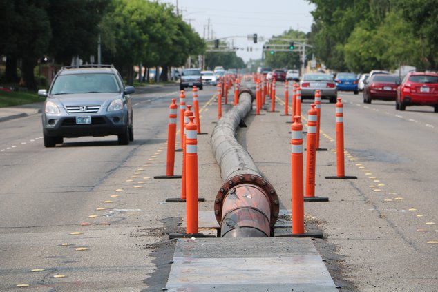 sewer work