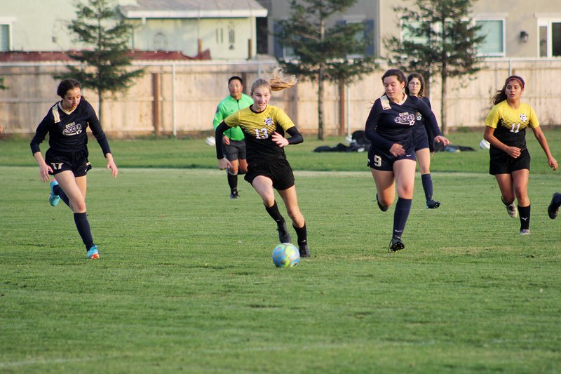 Hughson girls soccer