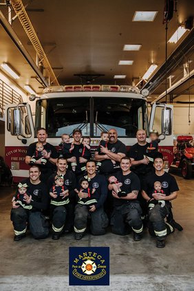 firefighter baby pix