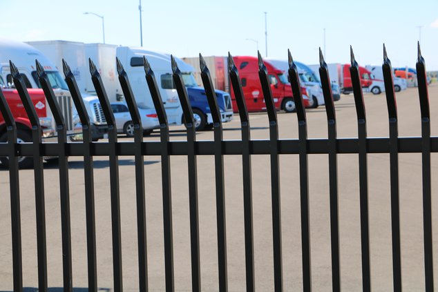 truck park wrought iron