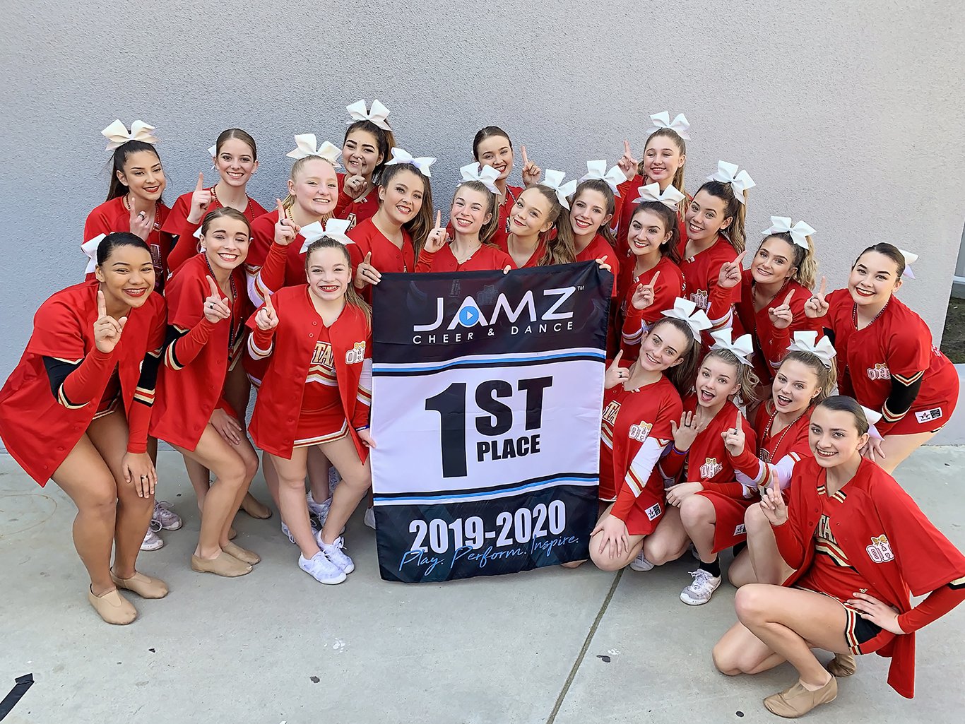 OHS Cheer Teams Dominate State Competition Oakdale Leader