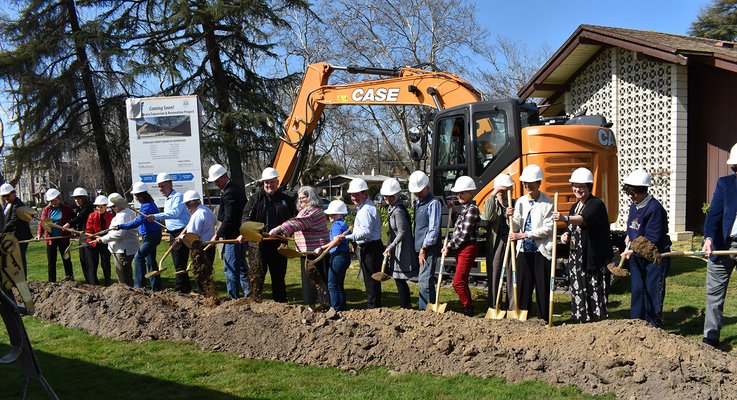 Turlock library groundbreaking