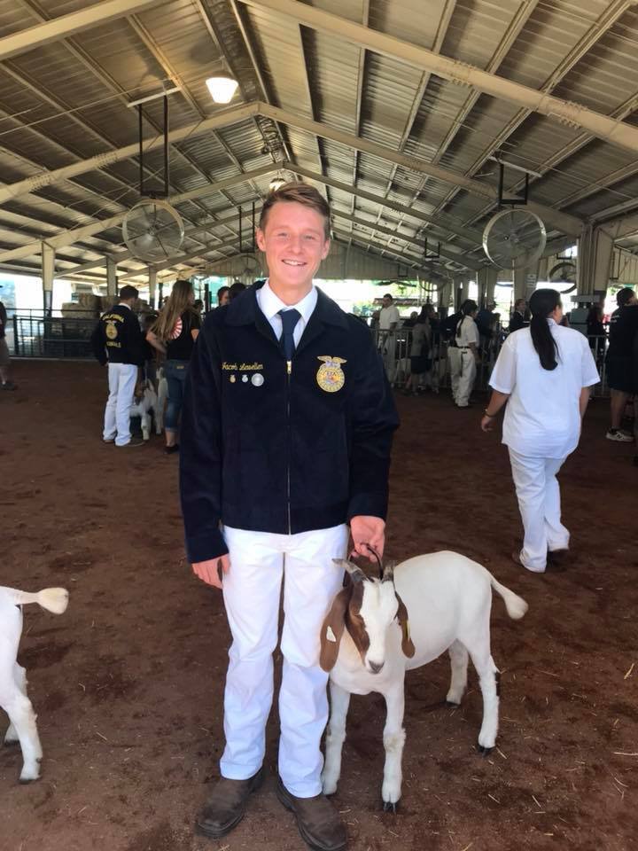 Jacob Lewellen ag scholarship