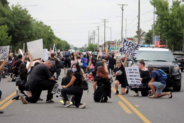 Modesto protest 1
