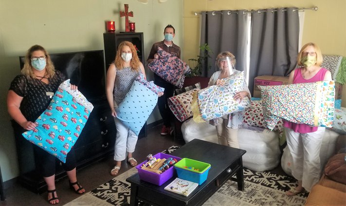 Raymus House pillows