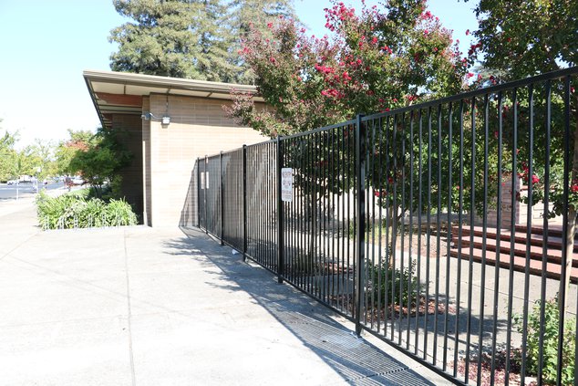 library fencing