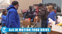 4x4 in motion food drive