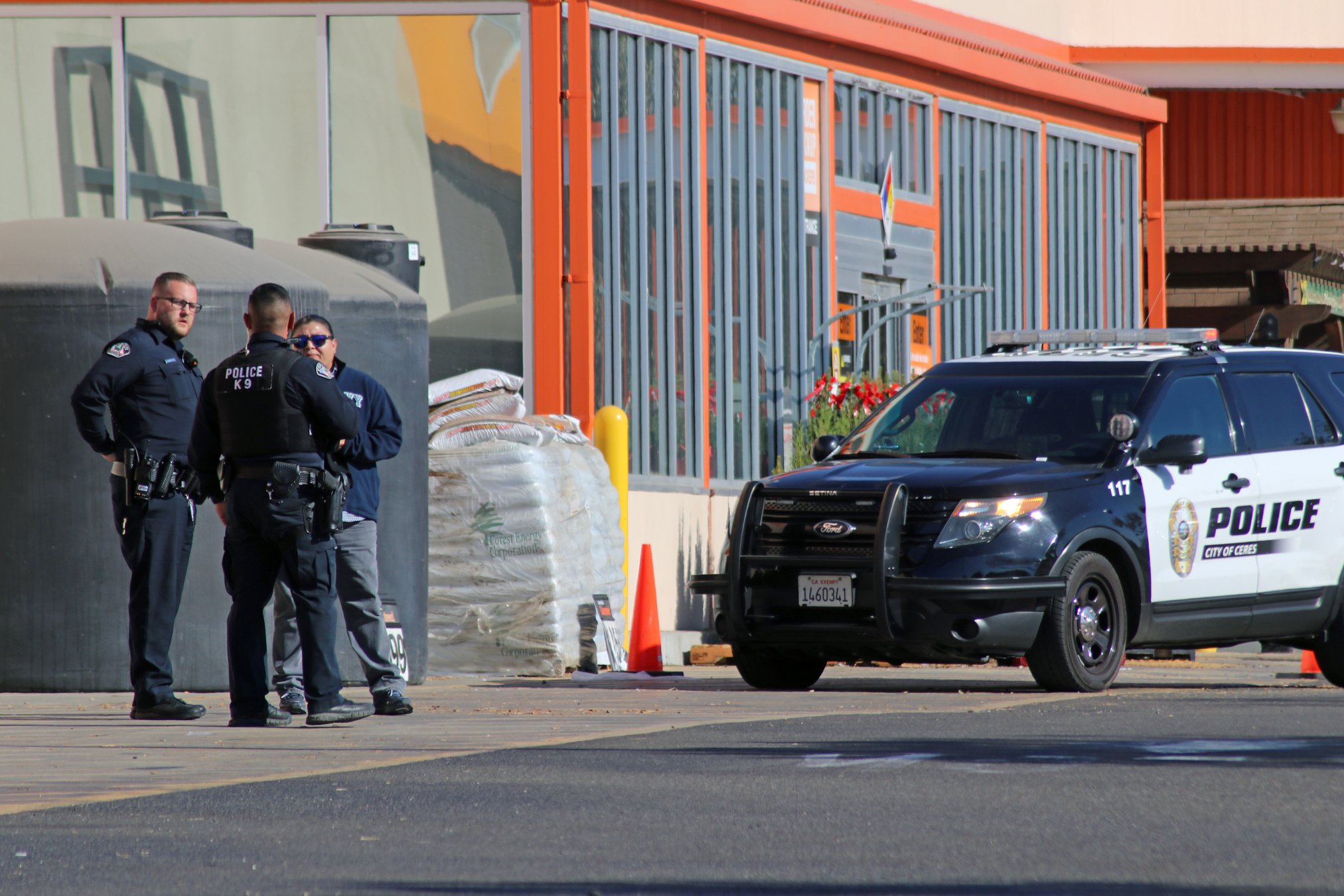 Shots fired in Home Depot robbery Ceres Courier