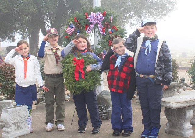 Cub Scouts, Volunteers Gather For Memorial Wreath Laying - Vimarsana News