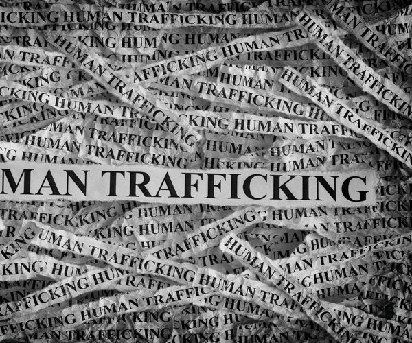Human trafficking art