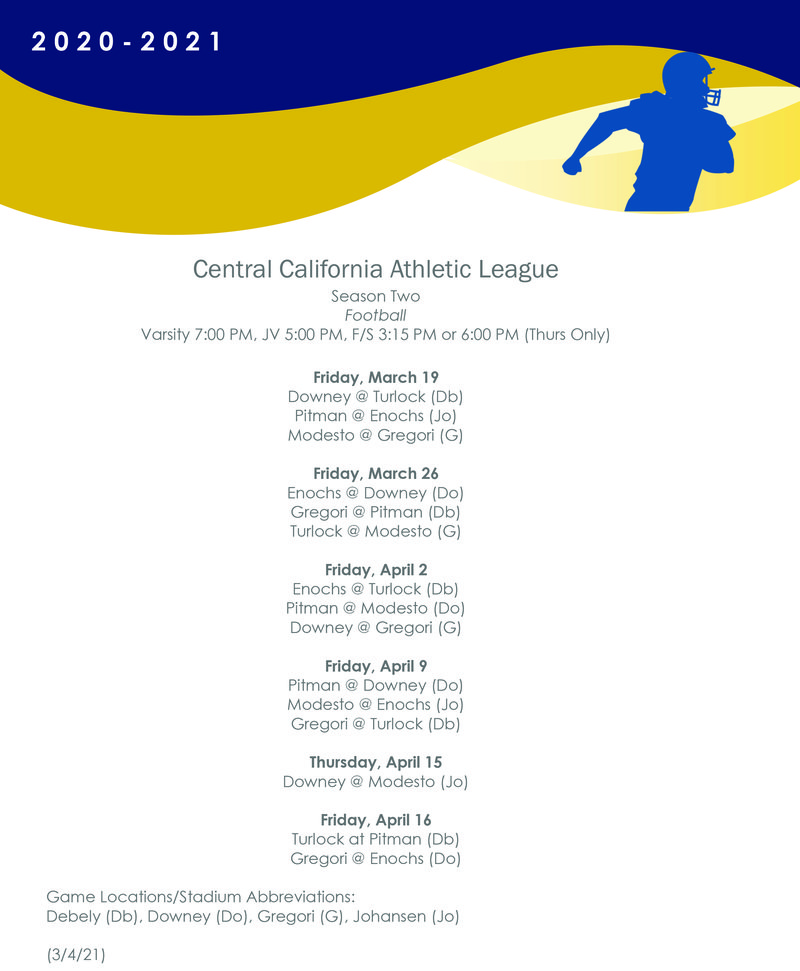 football schedule