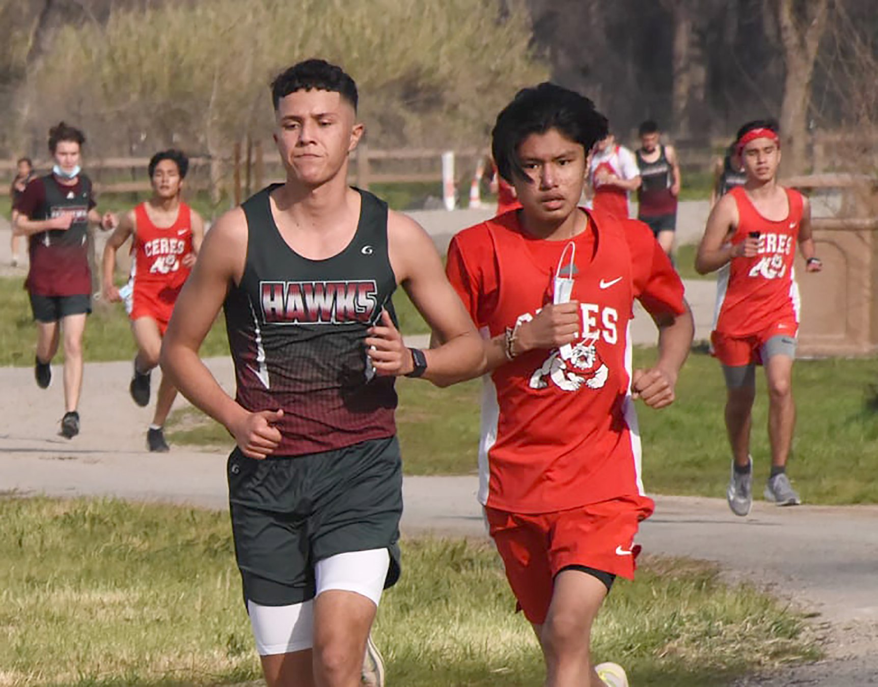 Ceres High, Central Valley cross country teams compete at River Bluff