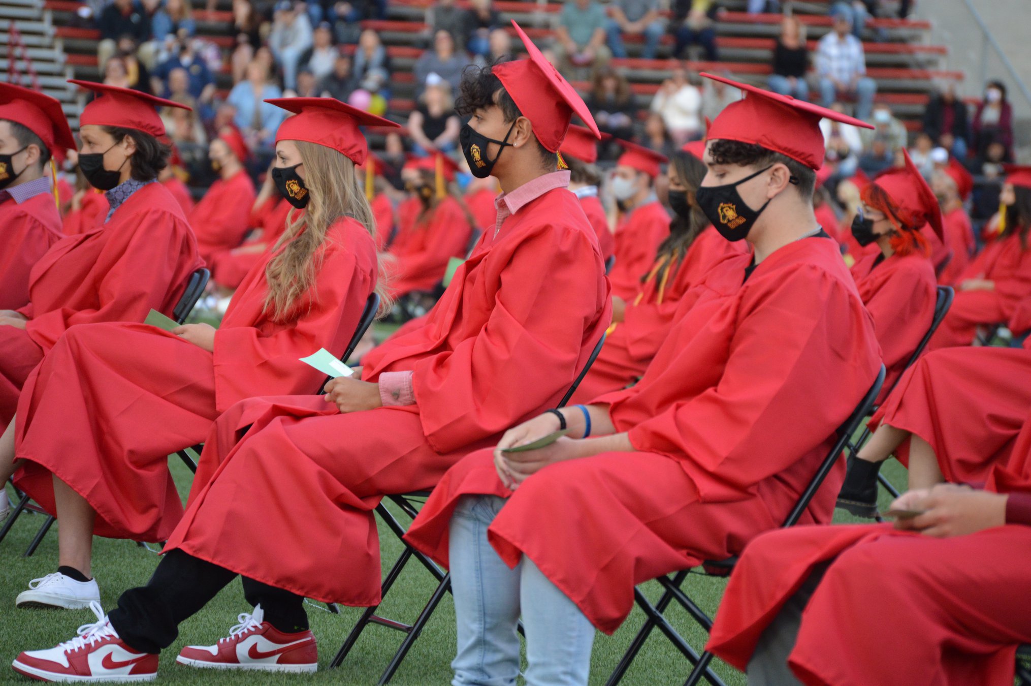 Mustang, Ram Classes Of ’21 Gather For Corral Graduation Oakdale Leader