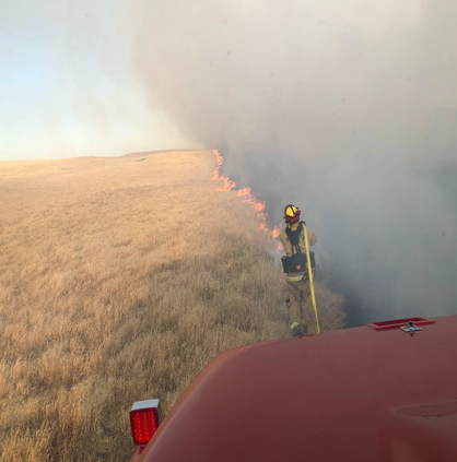 grass fire