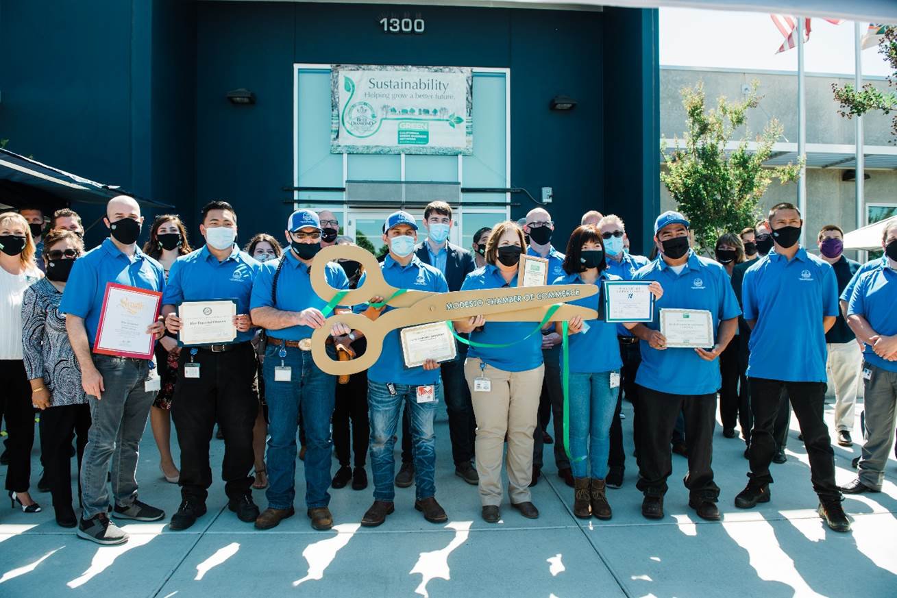 Blue Diamond Growers’ Turlock plant earns green recognition Turlock
