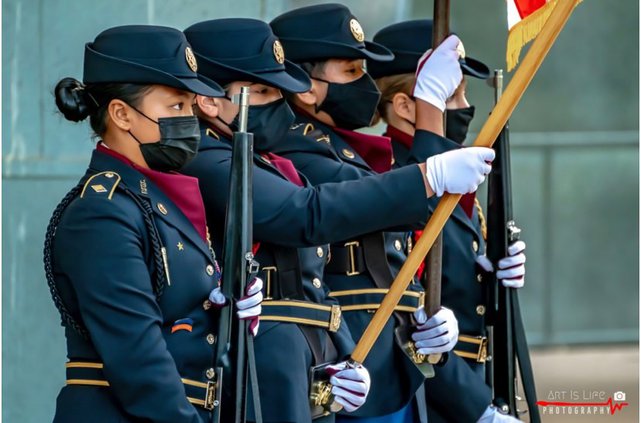 JROTC colors WR
