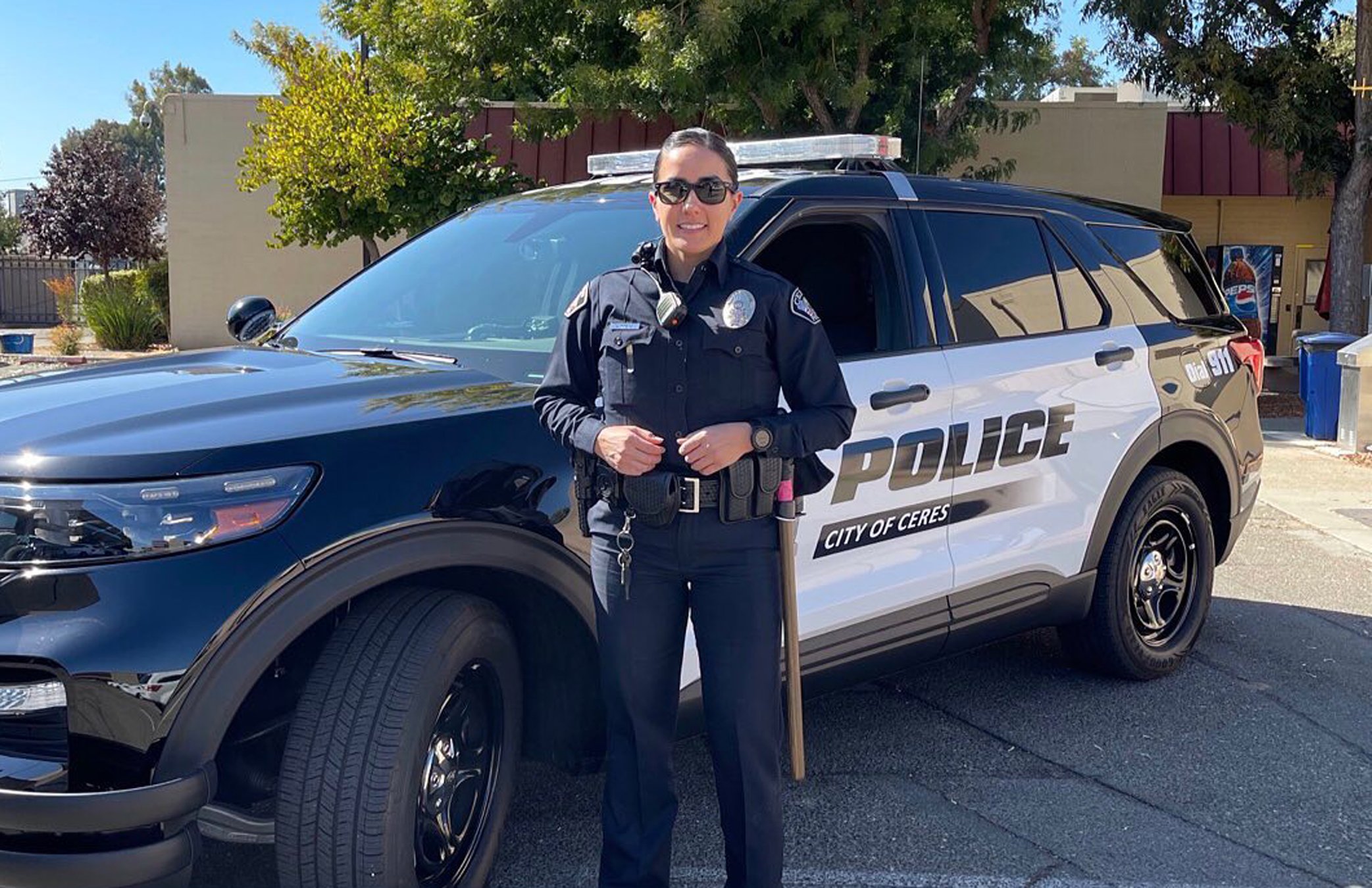 New Ceres Police officer returns 'home' Ceres Courier