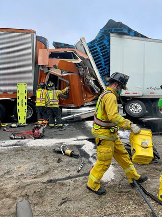 truck crash bypass