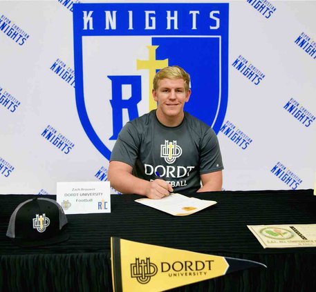 Zach Brouwer signing