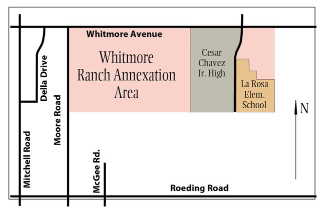 Whitmore Ranch map