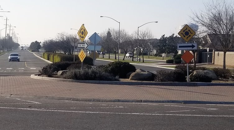 river road roundabout