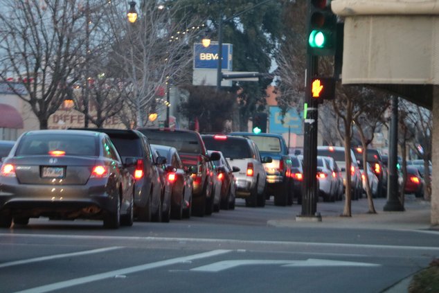 north main traffic 100 block